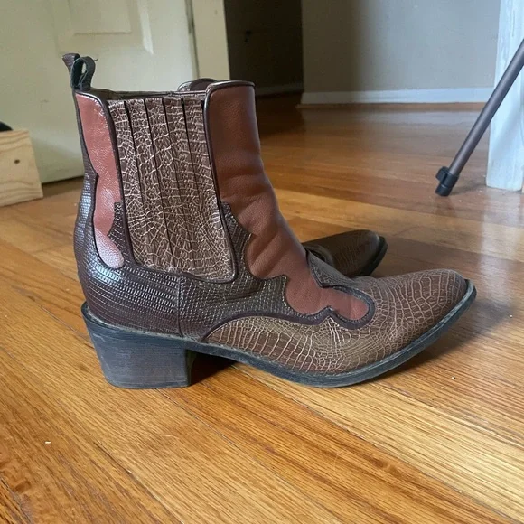 Free People Western Chelsea Boot sz 7.5 - Picture 3 of 5